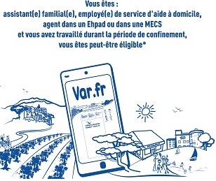 Le Département offre aux Varois 4 000 chèques vacances connect Covid-19 d’une valeur de 500 € chacun